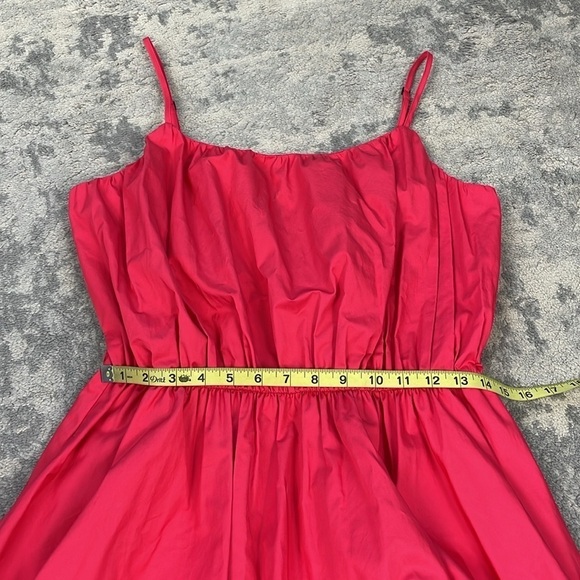 NWT Jason Wu Hibiscus Pink Iris Poplin Bubble Mini Dress Sz 10 - Picture 11 of 16